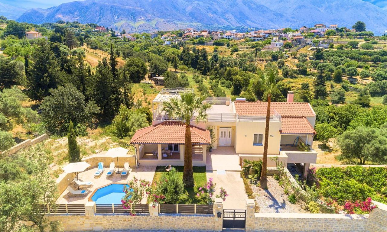 Villa Di Palma Heated Pool Koufi Dış mekan fotoğraf