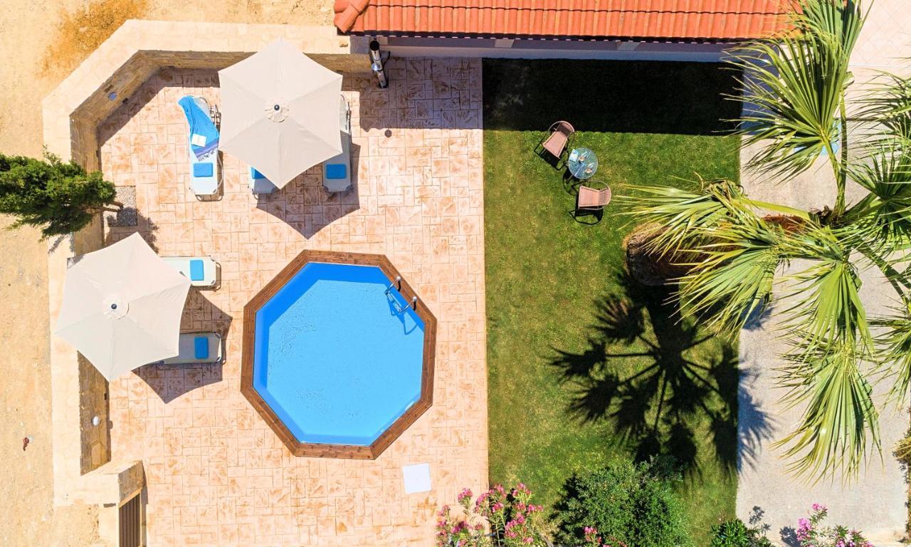 Villa Di Palma Heated Pool Koufi Dış mekan fotoğraf
