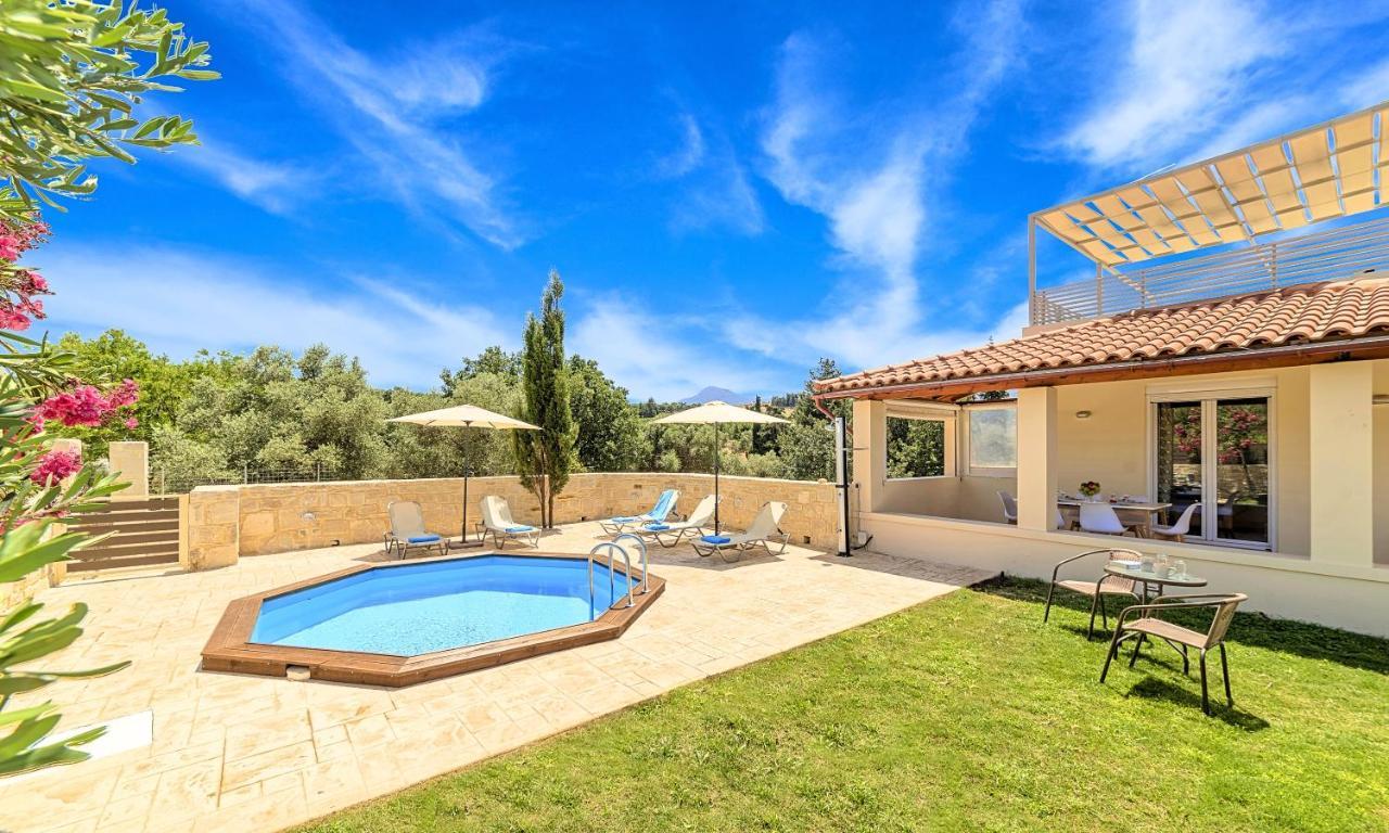 Villa Di Palma Heated Pool Koufi Dış mekan fotoğraf