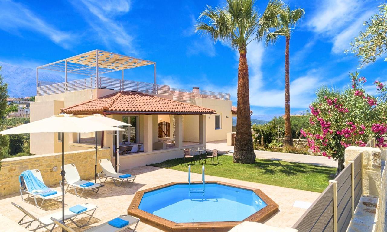 Villa Di Palma Heated Pool Koufi Dış mekan fotoğraf