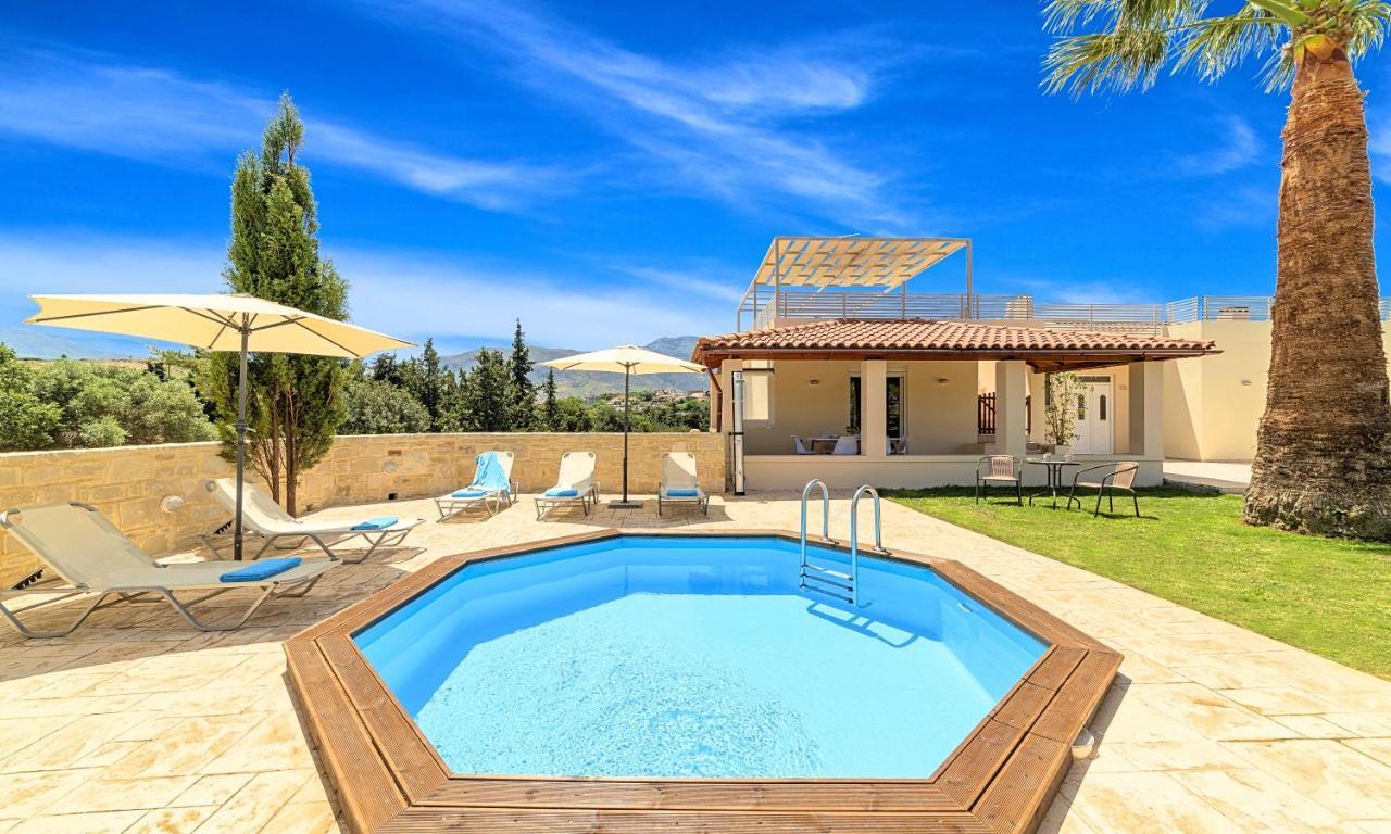 Villa Di Palma Heated Pool Koufi Dış mekan fotoğraf